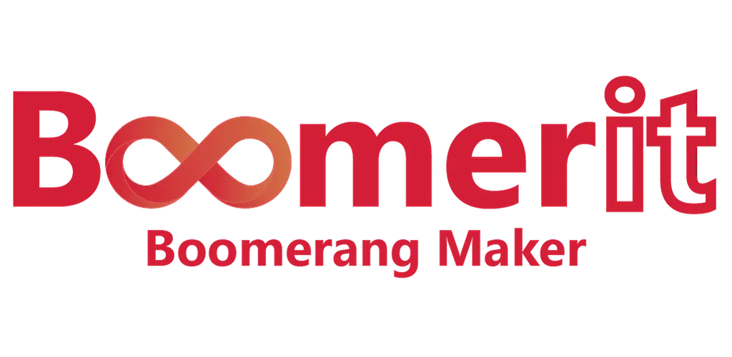 Boomerit Boomerang Maker Logo